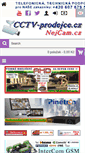 Mobile Screenshot of cctv-prodejce.cz