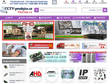 Tablet Screenshot of cctv-prodejce.cz